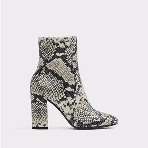 Aldo Aurella snake print boots